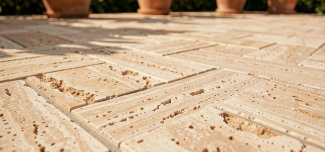 Tout savoir sur les pavés en travertin : atouts, usages et conseils d’entretien Tout savoir sur les pavés en travertin : atouts, usages et conseils d’entretien